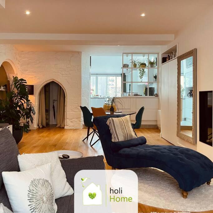 H3 Charmante Maison Sur La Vilaine Pres Du Chateau Vitré Eksteriør bilde